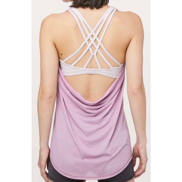 Lululemon Slay The Studio 2-in-1 Tank W1BJGS - Size 8 - excellent condition - Picture 1 of 6